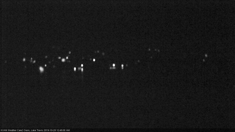 Lake Travis webcam, October 27, 2019 11:50 PM CT