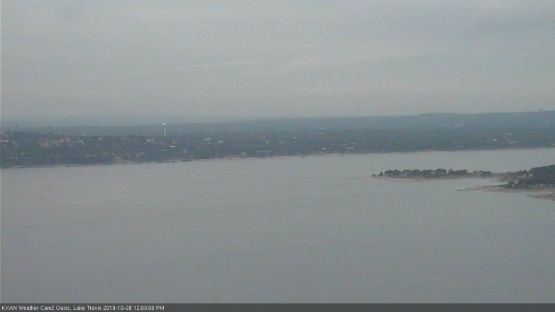 Lake Travis webcam, October 28, 2019 11:05 AM CT