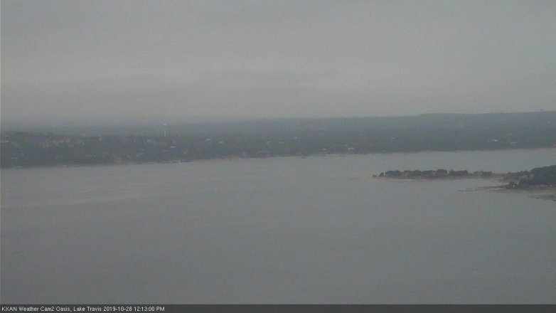 Lake Travis webcam, October 28, 2019 11:15 AM CT