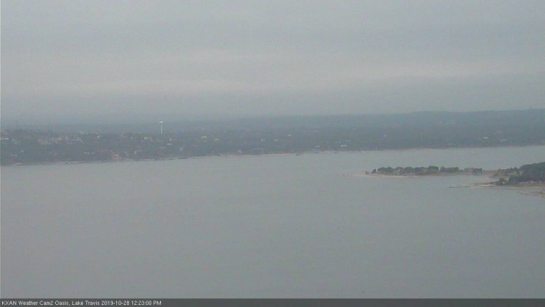 Lake Travis webcam, October 28, 2019 11:25 AM CT