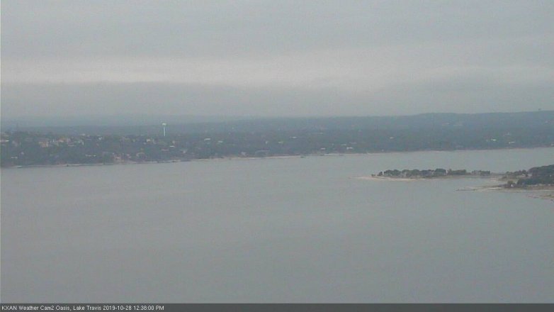 Lake Travis webcam, October 28, 2019 11:40 AM CT
