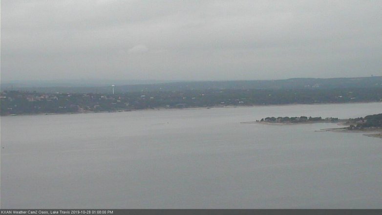 Lake Travis webcam, October 28, 2019 12:10 PM CT