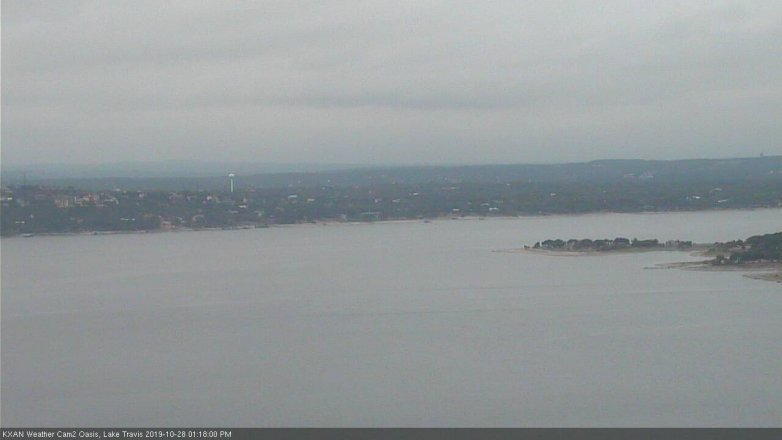 Lake Travis webcam, October 28, 2019 12:20 PM CT