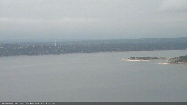 Lake Travis webcam, October 28, 2019 12:35 PM CT