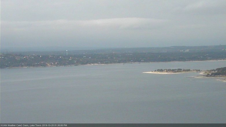 Lake Travis webcam, October 28, 2019 12:40 PM CT