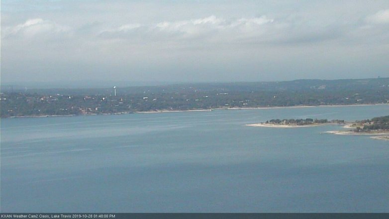 Lake Travis webcam, October 28, 2019 12:50 PM CT