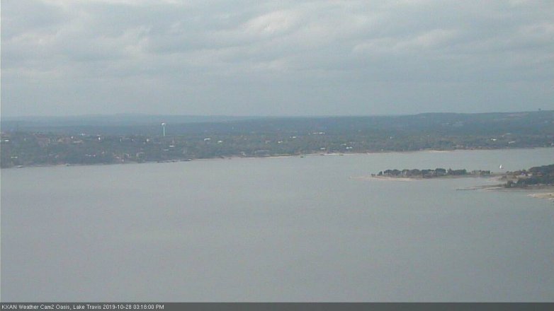 Lake Travis webcam, October 28, 2019 2:20 PM CT