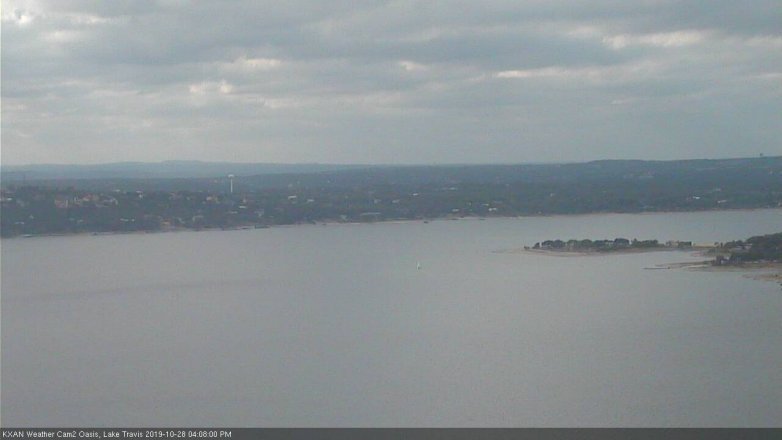 Lake Travis webcam, October 28, 2019 3:10 PM CT