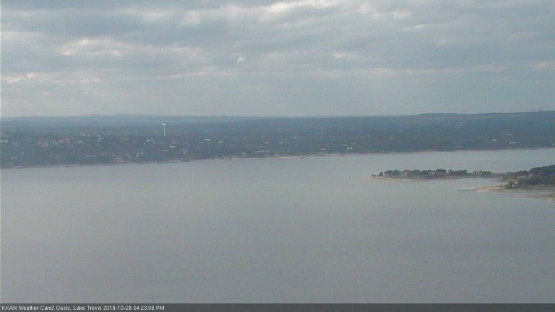 Lake Travis webcam, October 28, 2019 3:25 PM CT