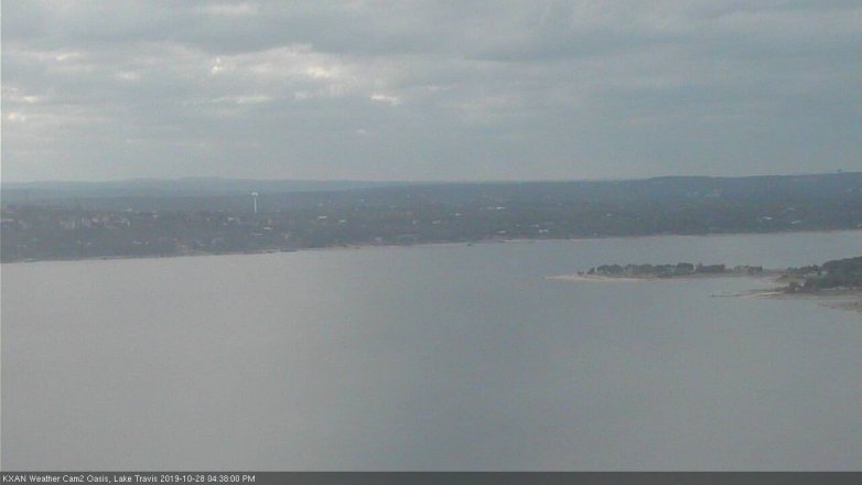 Lake Travis webcam, October 28, 2019 3:40 PM CT