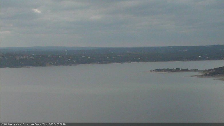 Lake Travis webcam, October 28, 2019 4:00 PM CT