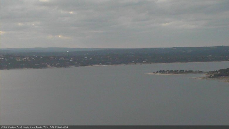 Lake Travis webcam, October 28, 2019 4:10 PM CT