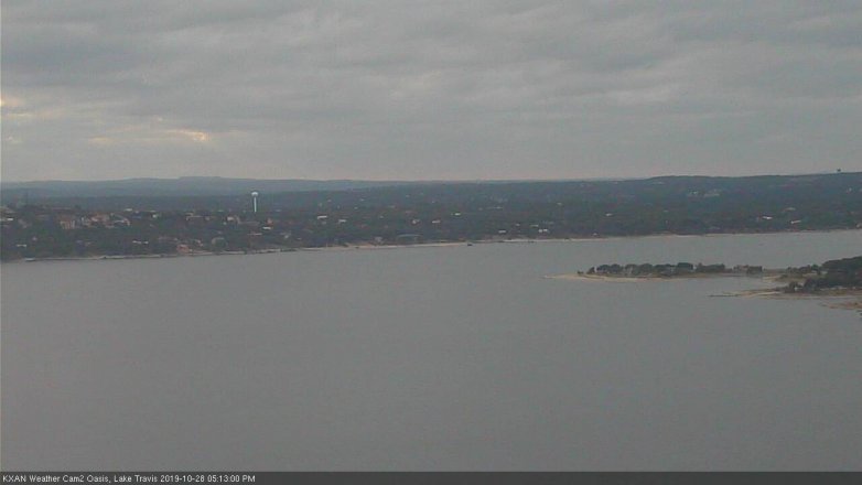 Lake Travis webcam, October 28, 2019 4:15 PM CT