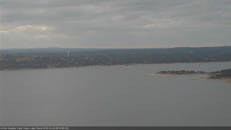 Lake Travis webcam, October 28, 2019 4:20 PM CT