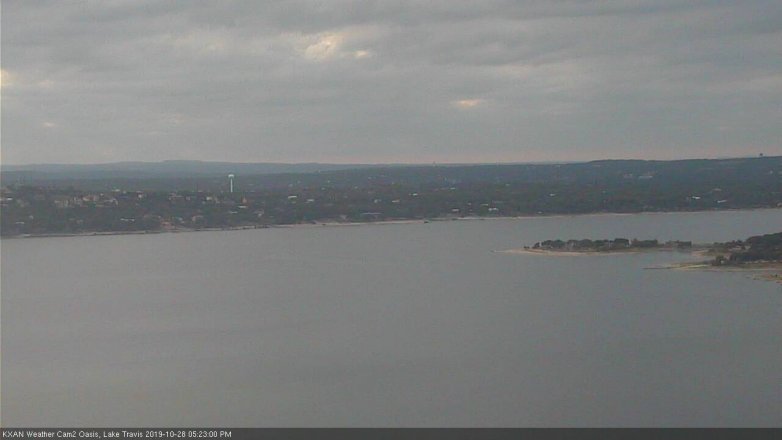 Lake Travis webcam, October 28, 2019 4:25 PM CT