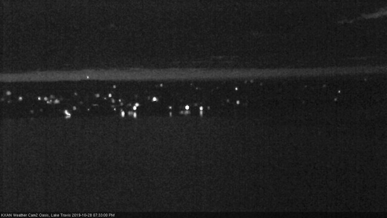 Lake Travis webcam, October 28, 2019 6:35 PM CT