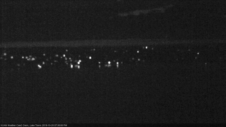 Lake Travis webcam, October 28, 2019 6:40 PM CT