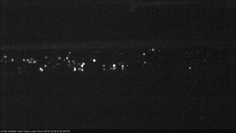 Lake Travis webcam, October 28, 2019 6:45 PM CT