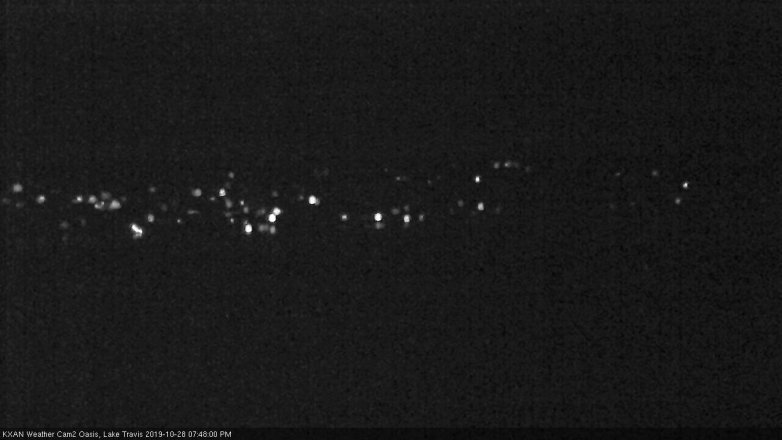 Lake Travis webcam, October 28, 2019 6:50 PM CT