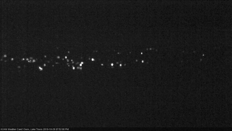Lake Travis webcam, October 28, 2019 6:55 PM CT