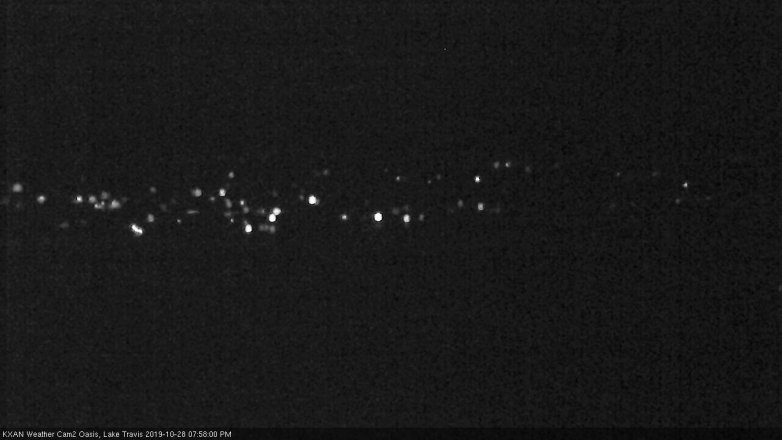 Lake Travis webcam, October 28, 2019 7:00 PM CT