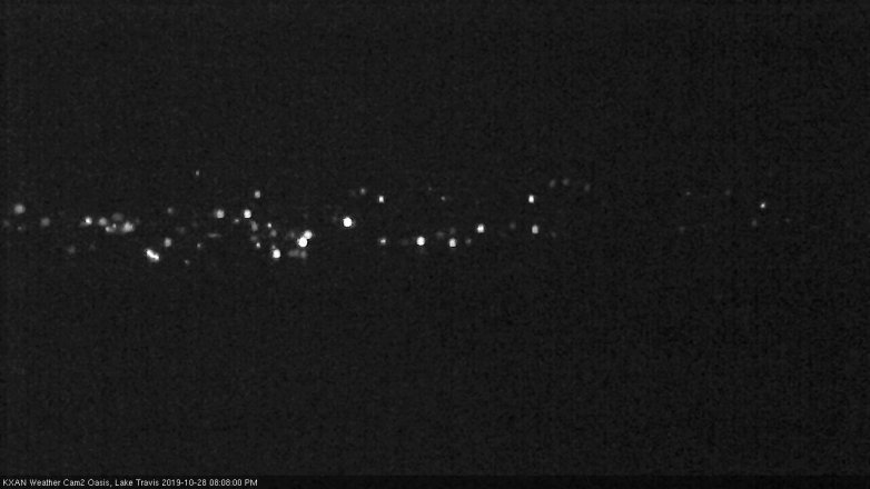 Lake Travis webcam, October 28, 2019 7:10 PM CT