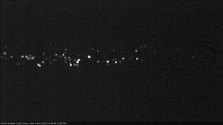Lake Travis webcam, October 28, 2019 7:15 PM CT
