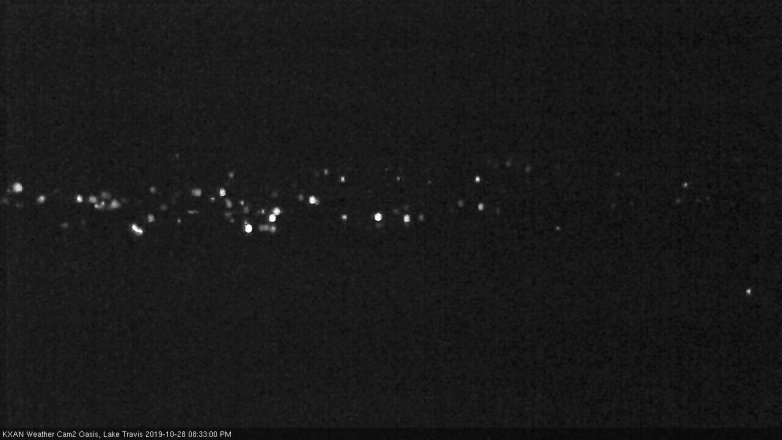 Lake Travis webcam, October 28, 2019 7:35 PM CT