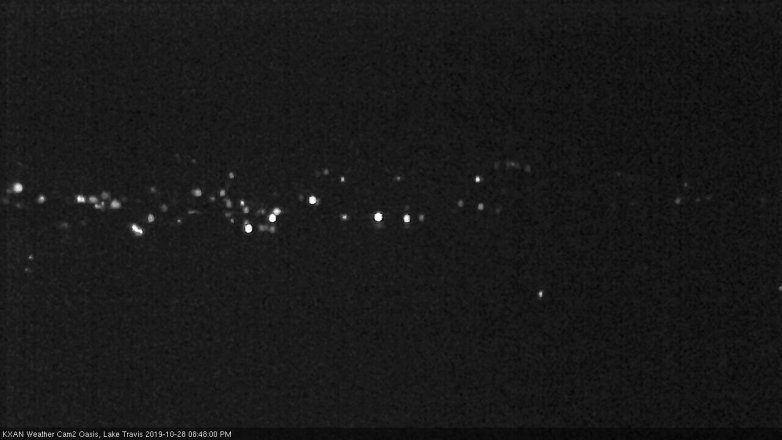 Lake Travis webcam, October 28, 2019 7:50 PM CT