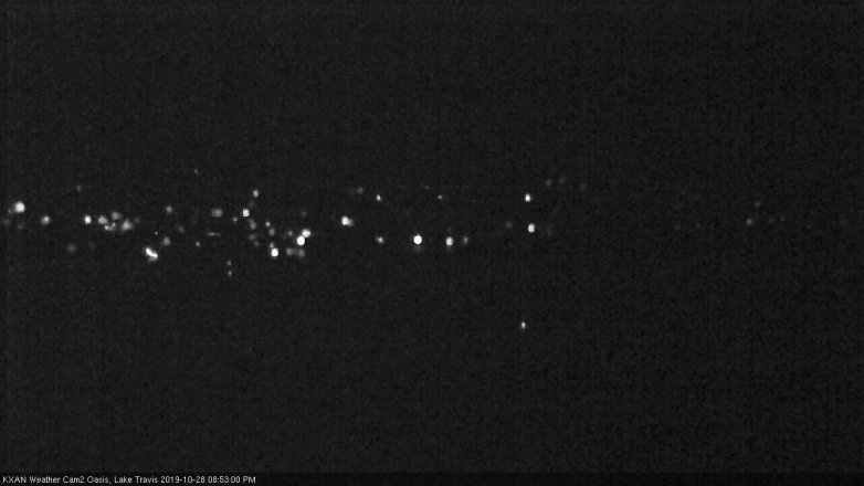 Lake Travis webcam, October 28, 2019 7:55 PM CT