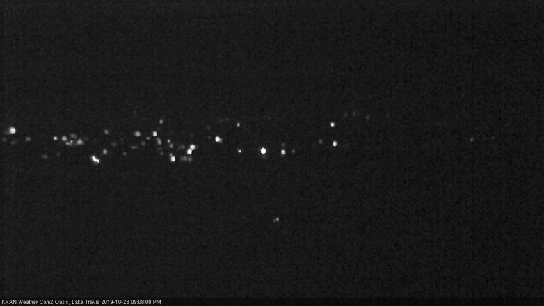 Lake Travis webcam, October 28, 2019 8:10 PM CT
