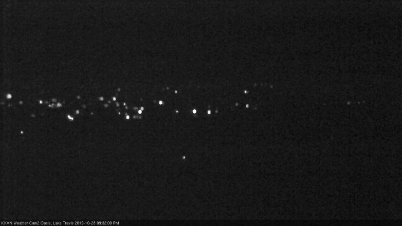 Lake Travis webcam, October 28, 2019 8:35 PM CT