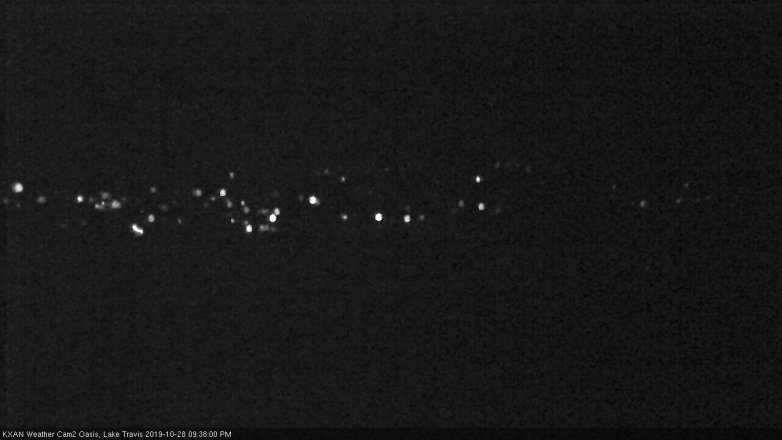 Lake Travis webcam, October 28, 2019 8:40 PM CT