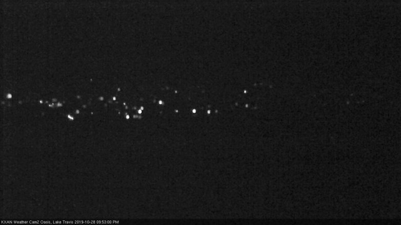 Lake Travis webcam, October 28, 2019 8:55 PM CT