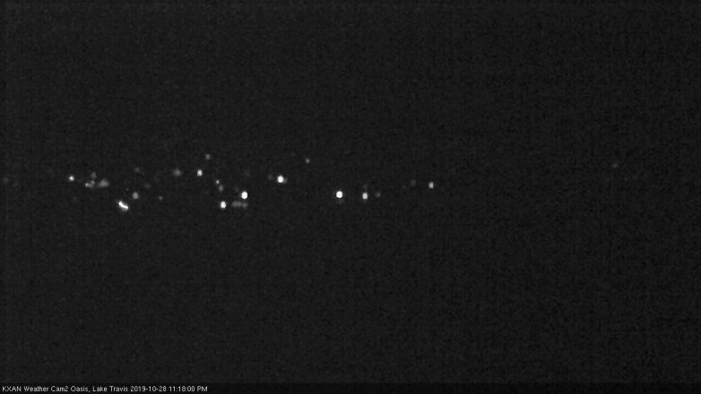 Lake Travis webcam, October 28, 2019 10:20 PM CT