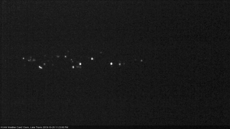 Lake Travis webcam, October 28, 2019 10:25 PM CT