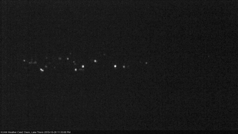 Lake Travis webcam, October 28, 2019 10:35 PM CT
