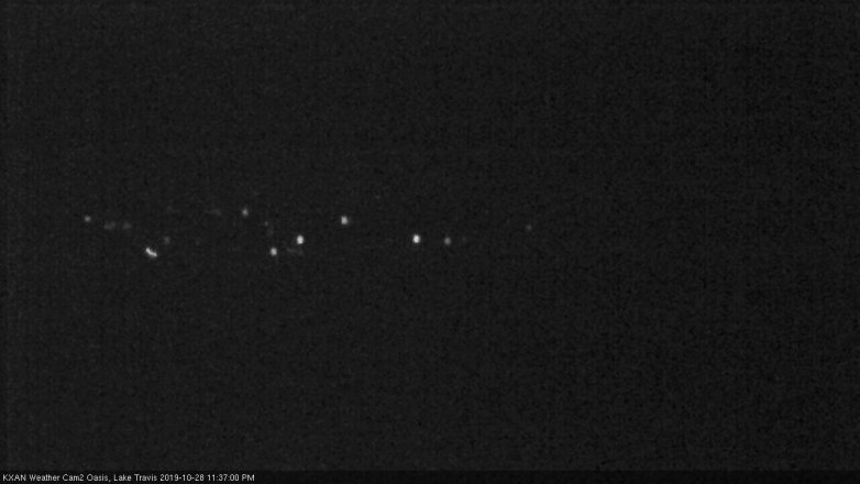 Lake Travis webcam, October 28, 2019 10:40 PM CT