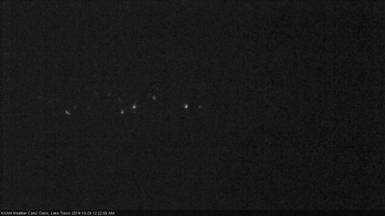 Lake Travis webcam, October 28, 2019 11:25 PM CT