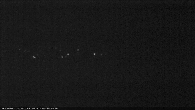 Lake Travis webcam, October 28, 2019 11:45 PM CT