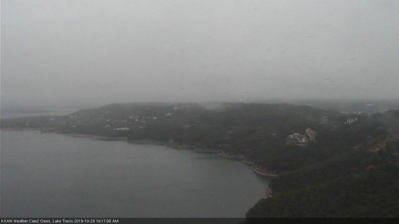 Lake Travis webcam, October 29, 2019 9:20 AM CT