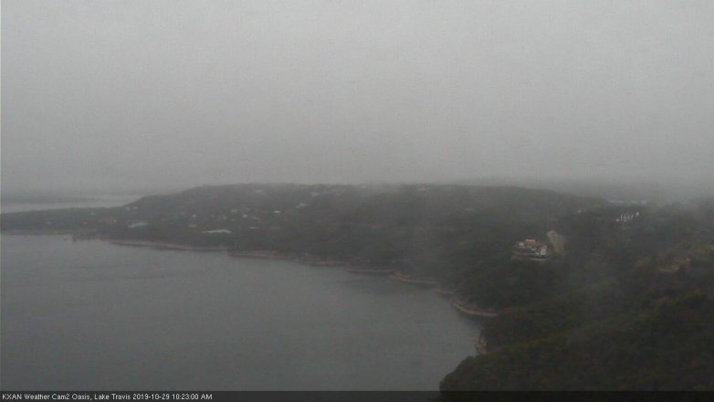 Lake Travis webcam, October 29, 2019 9:25 AM CT