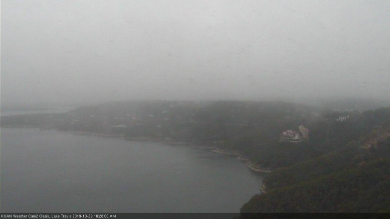 Lake Travis webcam, October 29, 2019 9:30 AM CT