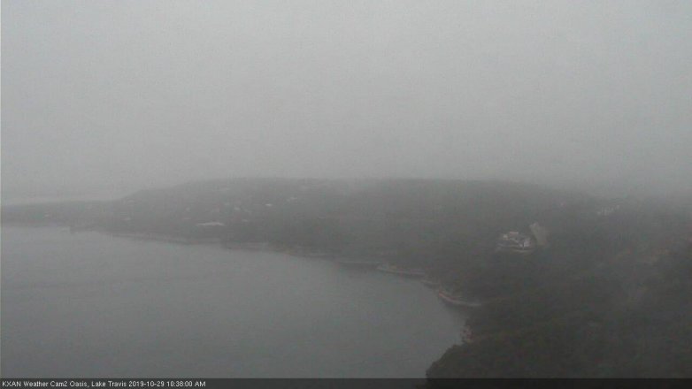 Lake Travis webcam, October 29, 2019 9:40 AM CT