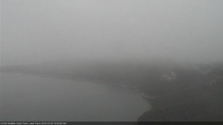 Lake Travis webcam, October 29, 2019 9:55 AM CT