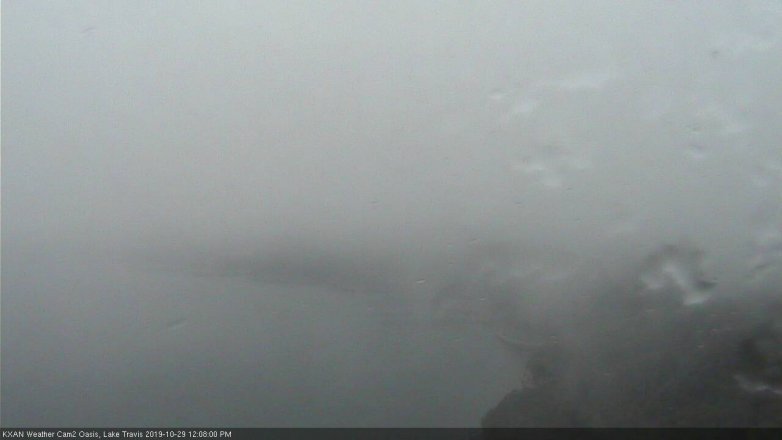 Lake Travis webcam, October 29, 2019 11:10 AM CT
