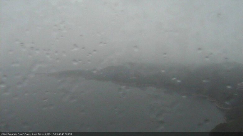 Lake Travis webcam, October 29, 2019 1:45 PM CT