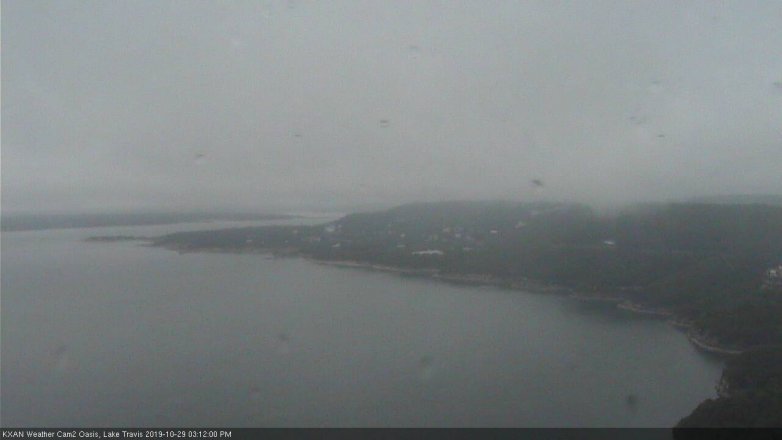 Lake Travis webcam, October 29, 2019 2:15 PM CT