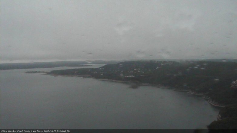 Lake Travis webcam, October 29, 2019 2:40 PM CT