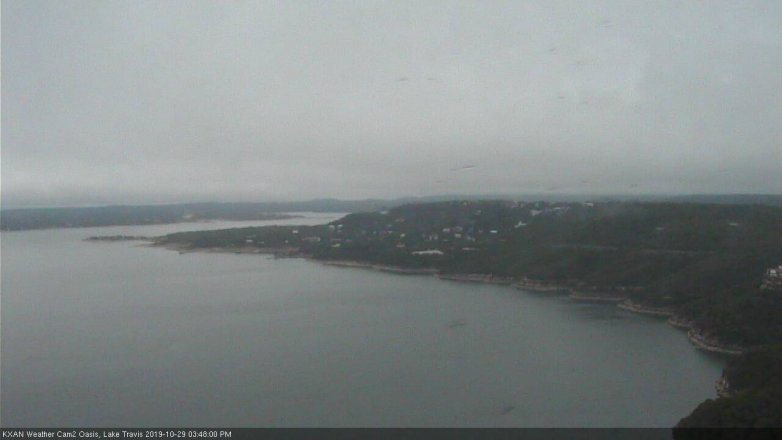 Lake Travis webcam, October 29, 2019 2:50 PM CT